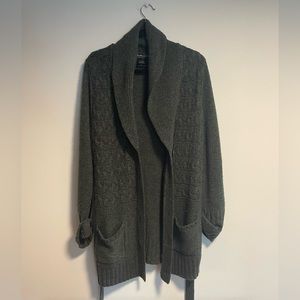 United States Sweaters; Deep green sweater cardigan size L